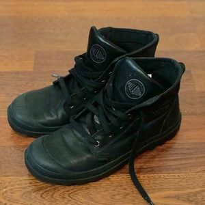 Palladium Men’s Leather Boot Black